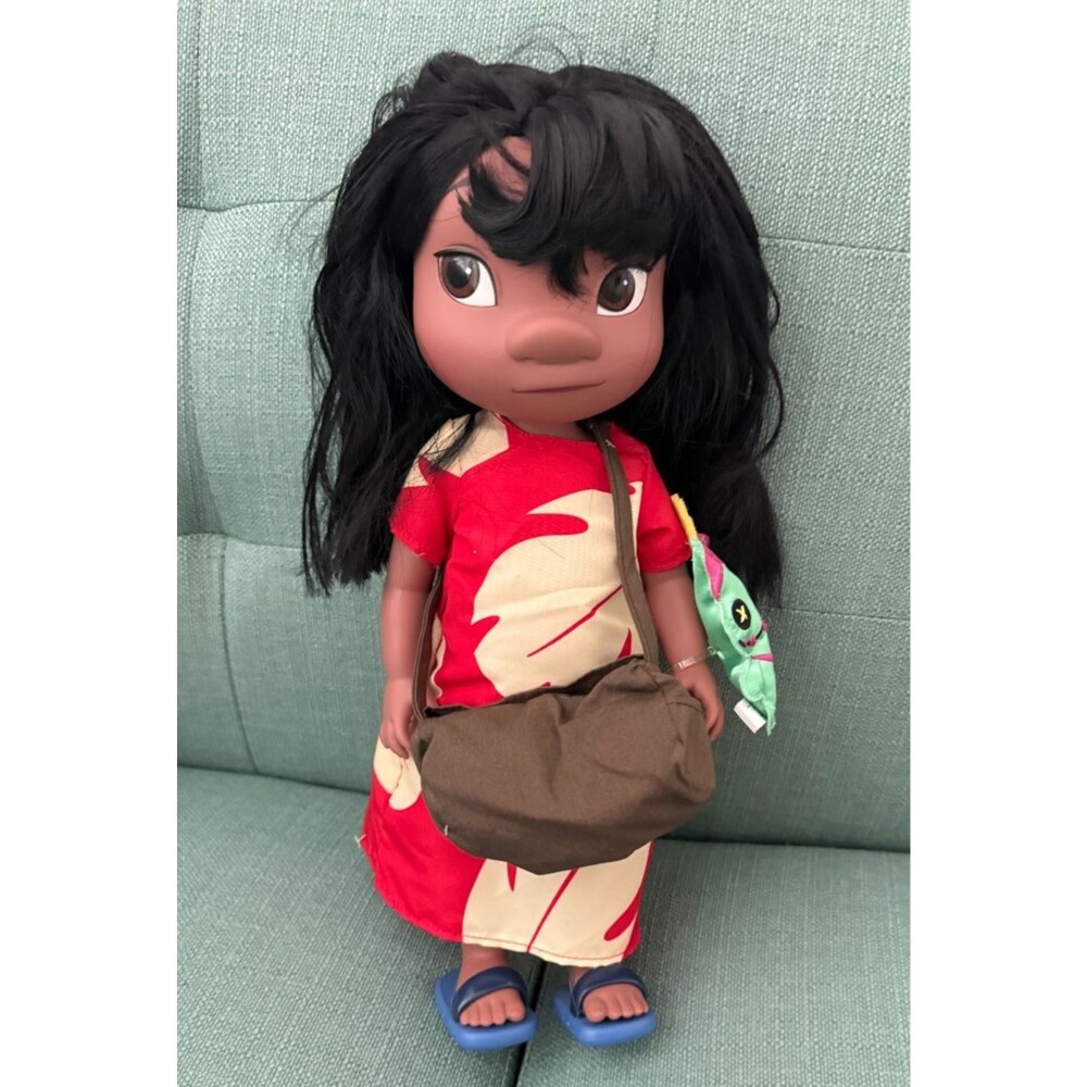 Disney Lilo & Stitch Animators Toddler Doll with Scrump bag shoes